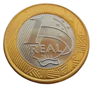 Moeda Brasil 1 Real 2019