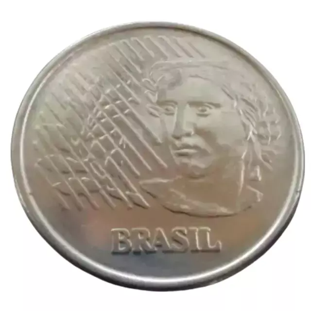 Moeda Brasil 10 Centavos 1997 - Imagem 2
