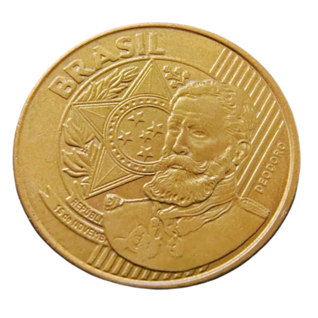 Moeda Brasil 25 Centavos 2018 - Imagem 2