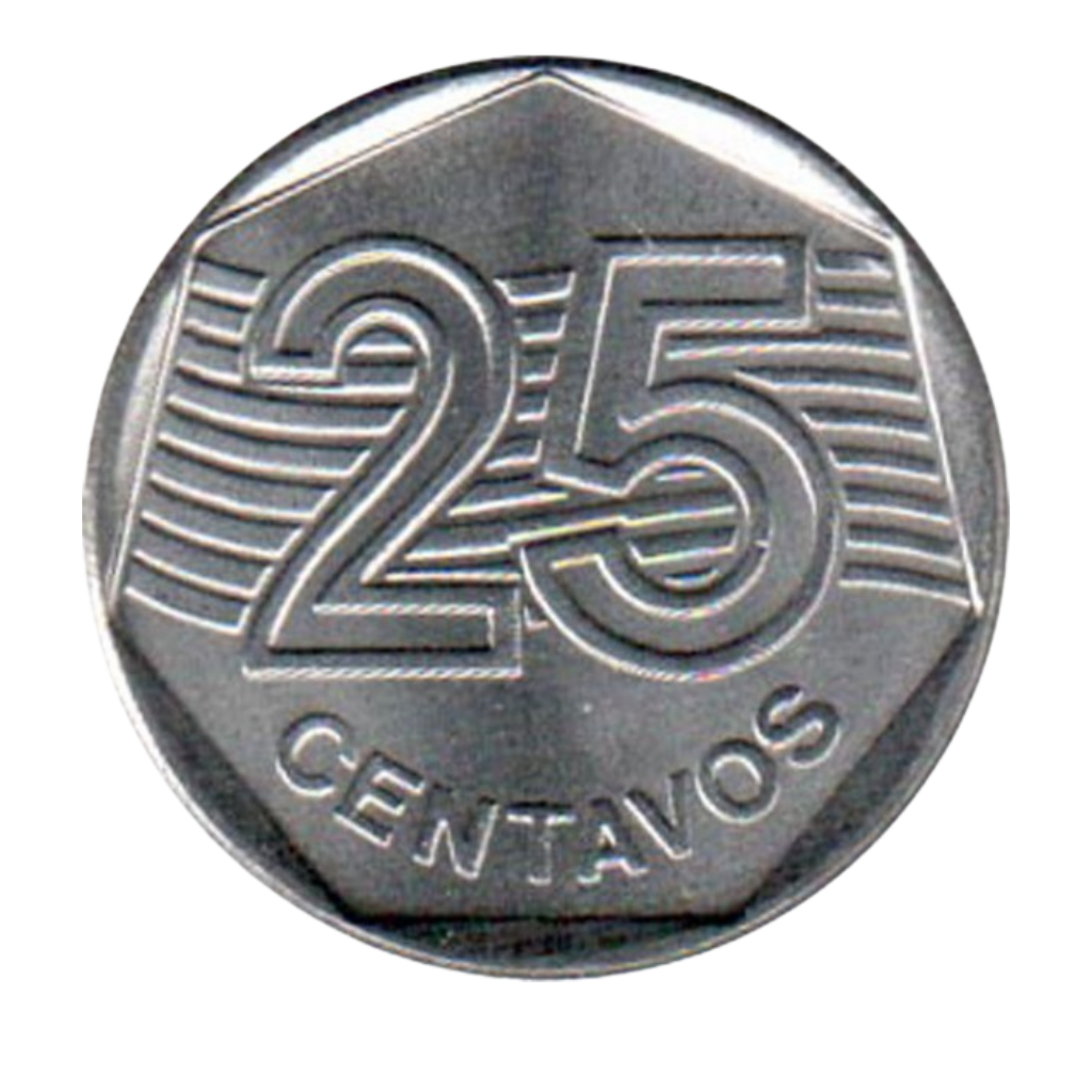 Moeda Brasil 25 Centavos 1995 FAO - Imagem 2
