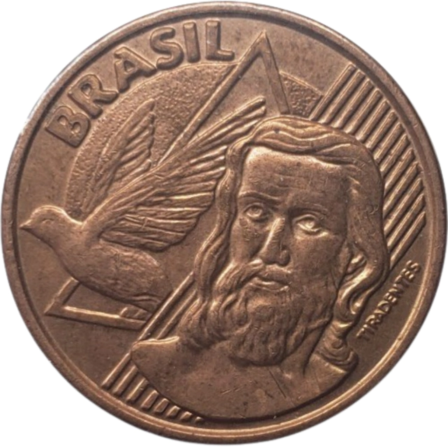 Moeda Brasil 5 Centavos 2000 - Imagem 2