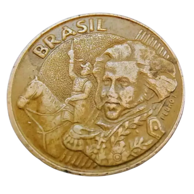 Moeda Brasil 10 Centavos 2006 - Imagem 2