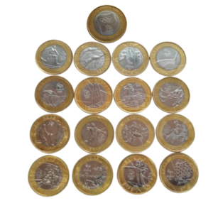Coleção Completa Moedas das Olimpíadas Rio 2016 -17 Moedas