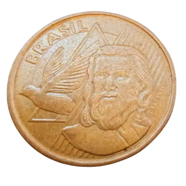 Moeda Brasil 5 Centavos 2018 - Imagem 2