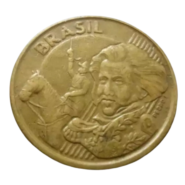 Moeda Brasil 10 Centavos 2002 - Imagem 2