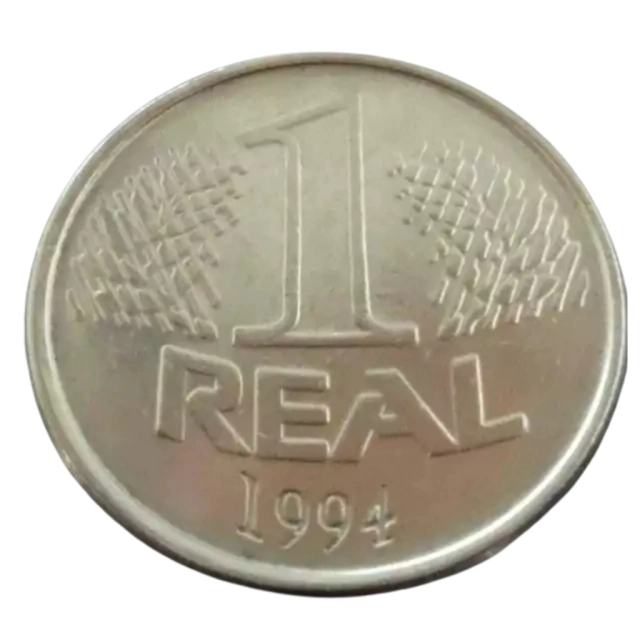 Moeda Brasil 1 Real 1994