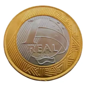 Moeda Brasil 1 Real 2021