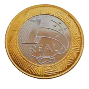 Moeda Brasil 1 Real 2023