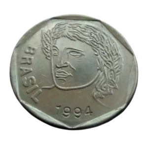 Moeda Brasil 25 Centavos 1994