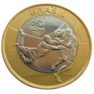 Moeda 1 Real 2015 Rúgby
