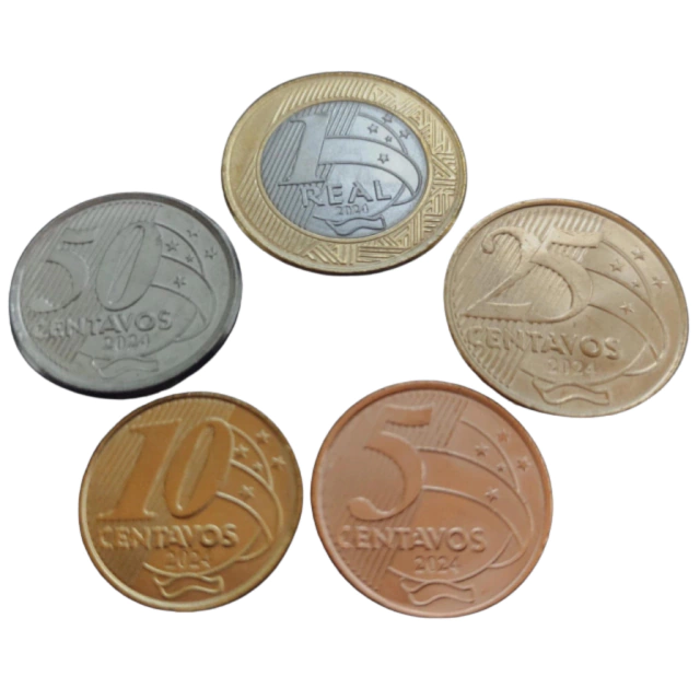set de moedas 2024