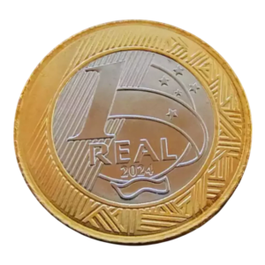 Moeda Brasil 1 Real 2024 - FC