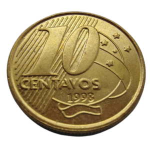 10 centavos 1998 Flor de Cunho
